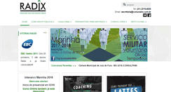 Desktop Screenshot of cursoradix.com.br